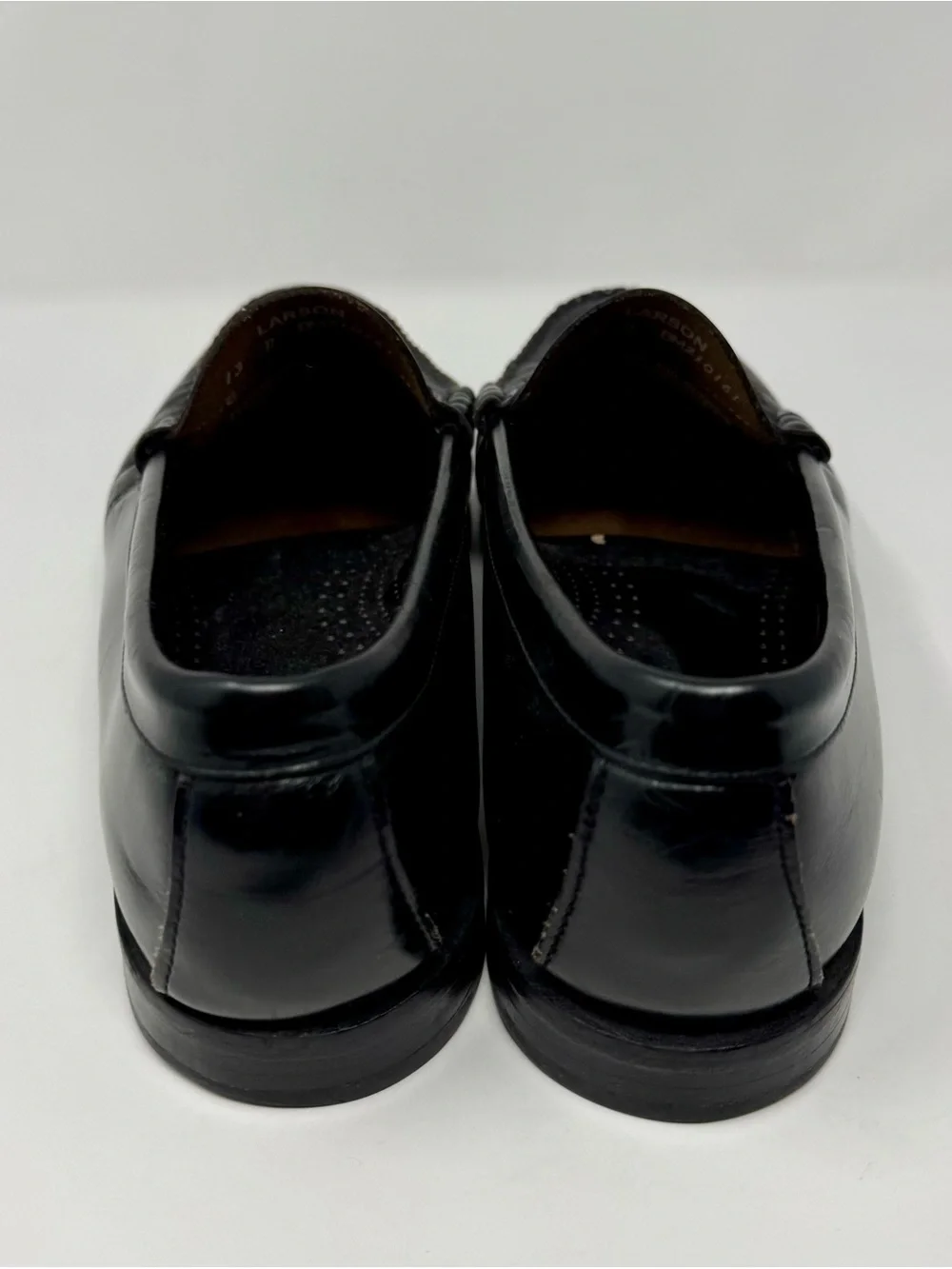 G.H. Bass & Co. | Men’s Black Leather Penny Loafers, Size 13 - EUC